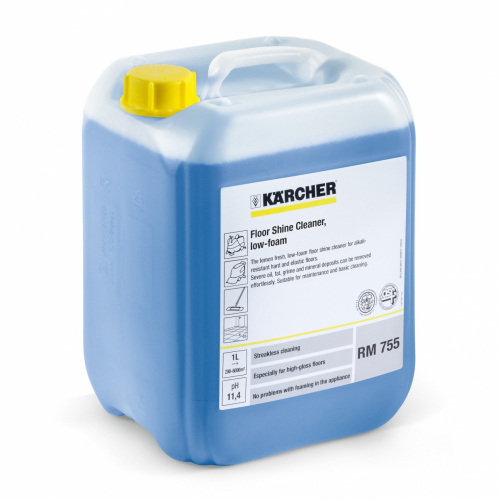 Karcher RM 755 ES, Padlófényesítő tisztítószer, extra fékezett habzású,